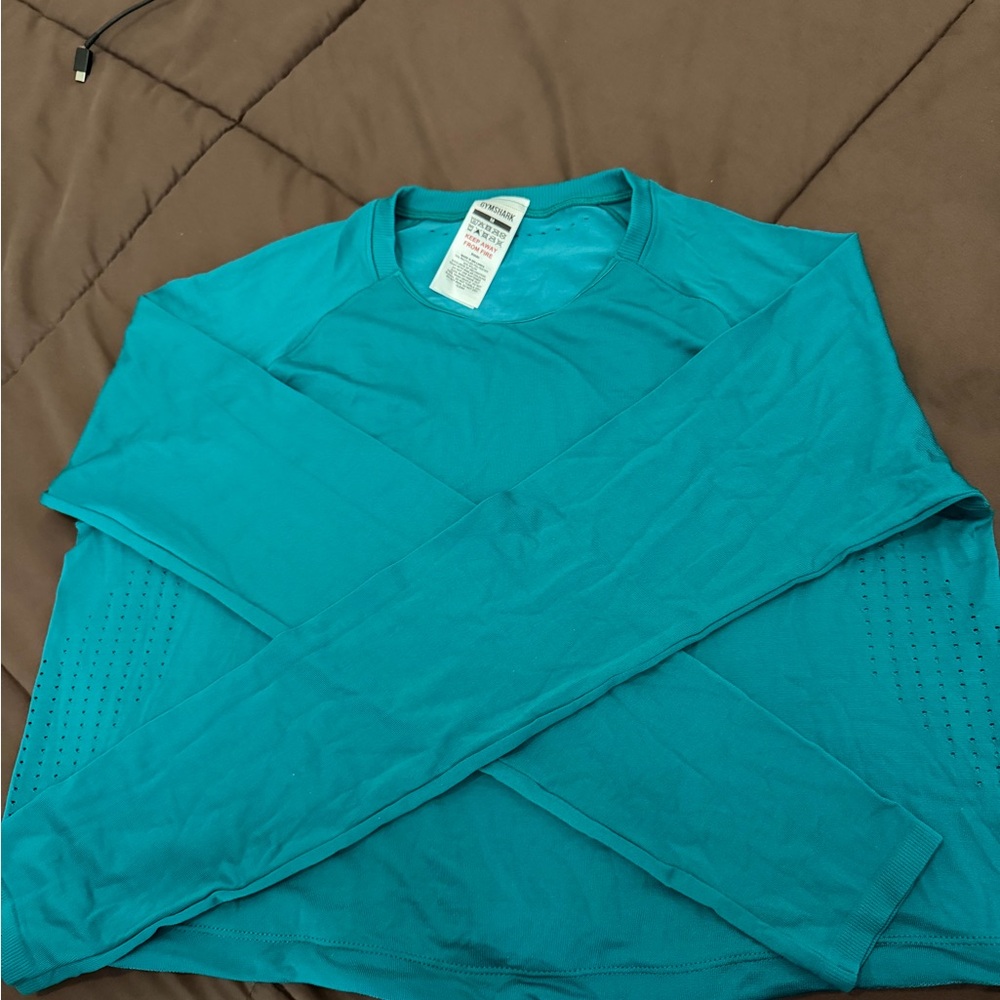 Gymshark Teal Women's Crop Top